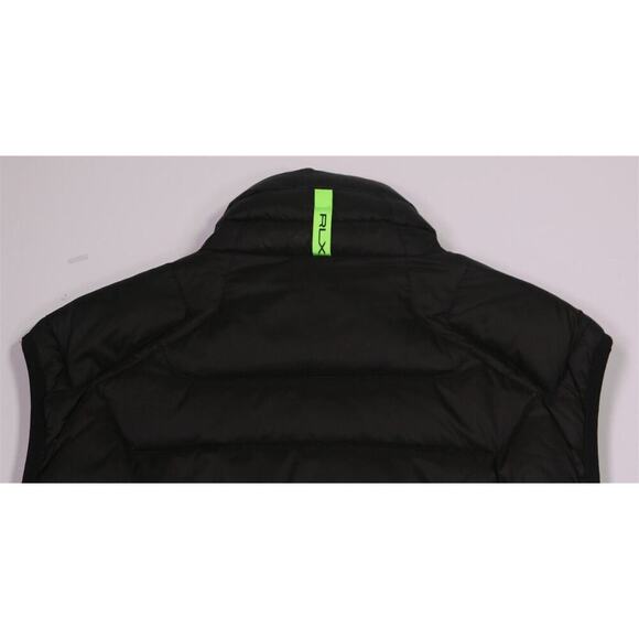 Ralph Lauren RLX Black Quilted Down Rip Stop Water Resistant Puffer Vest Jacket - Picture 9 of 10